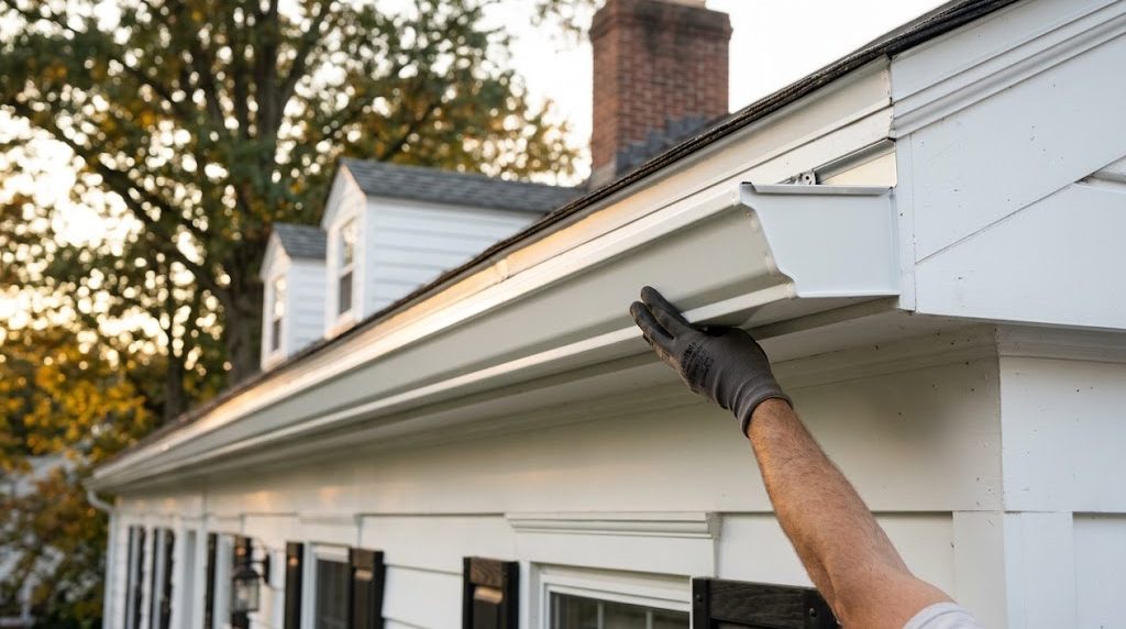 Seamless Gutter Installation in Glen Rock